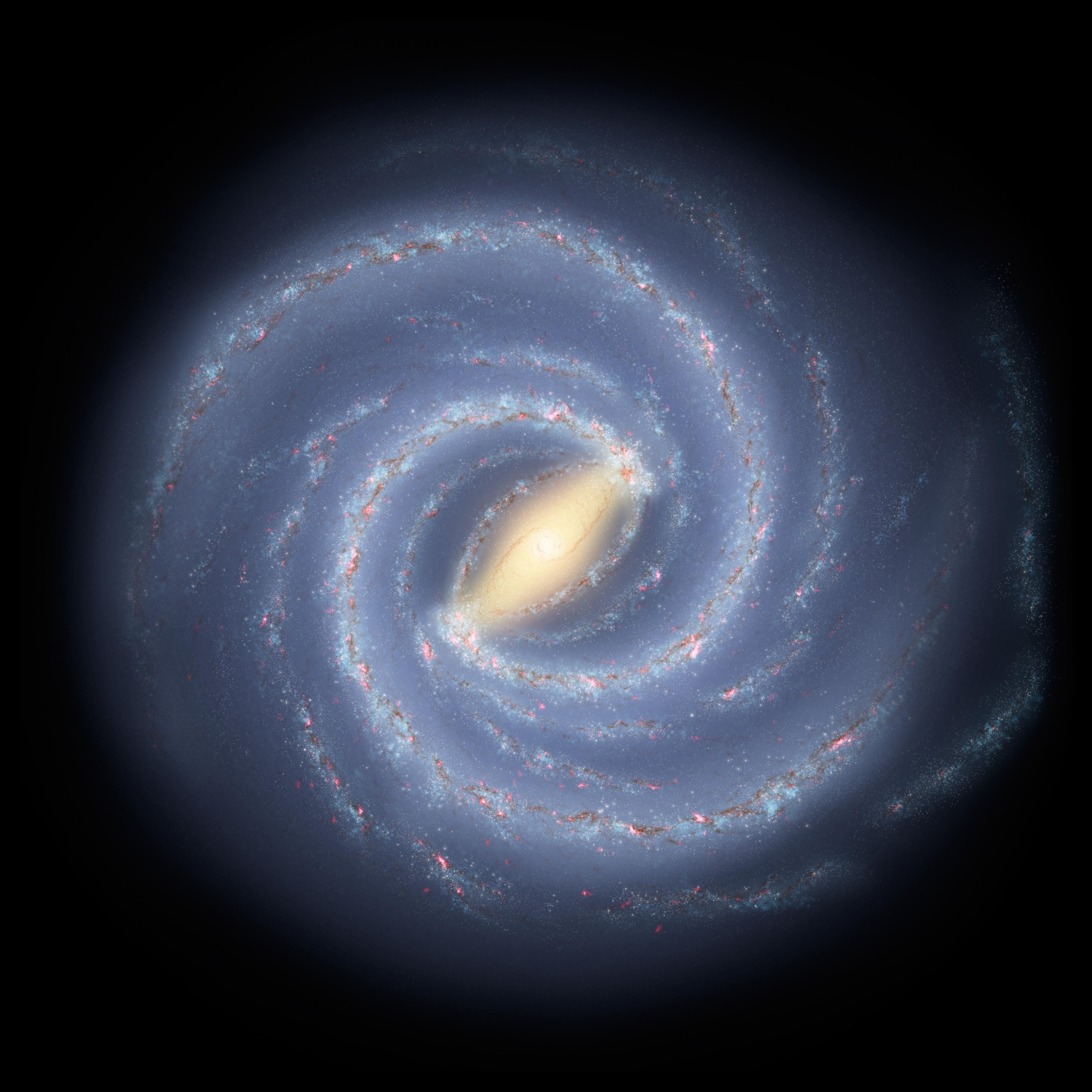 Image 1 pour Our Galaxy is born: the Milky Way! : <p>The Sun is halfway to the galactic centre.</p><h6>©NASA/JPL-Caltech</h6>